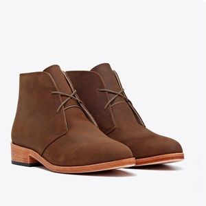 Nisolo Leather Isa Ankle Boots Brown Size 10